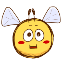 The bee is like a rabbit