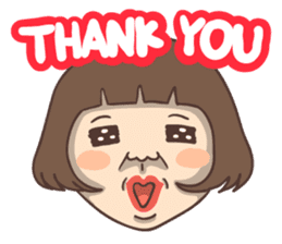 suspender skirt girl sticker #13551534