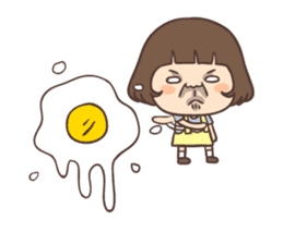 suspender skirt girl sticker #13551563