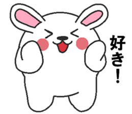 Love oriental Zodiac[rabbit] sticker #13552106