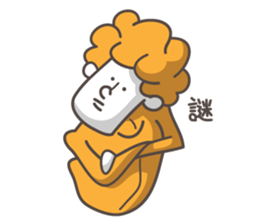 jerseyist -orange-jpn sticker #13552383