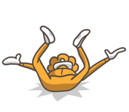 jerseyist -orange-jpn sticker #13552384