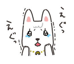 Ladylike dog girl "Namikoro3" sticker #13552547