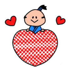 Samurai bilingual sticker #13552961