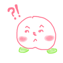 happy peach !! sticker #13553017