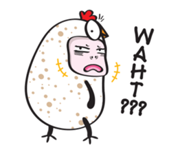 Chikin Chicken man sticker #13553177