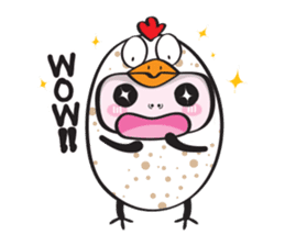 Chikin Chicken man sticker #13553180