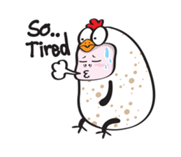 Chikin Chicken man sticker #13553184