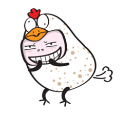 Chikin Chicken man sticker #13553189