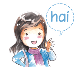 ANET THE CUTE GIRL sticker #13553550