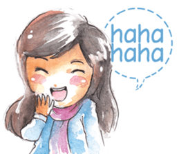 ANET THE CUTE GIRL sticker #13553551