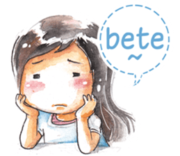 ANET THE CUTE GIRL sticker #13553554