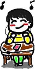 A boyish girl,Lico. 4 sticker #13553894