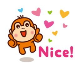 colon-chan5 _Always gently_English_ver sticker #13554315