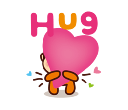 colon-chan5 _Always gently_English_ver sticker #13554324