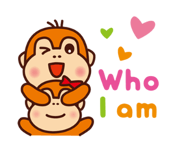 colon-chan5 _Always gently_English_ver sticker #13554325