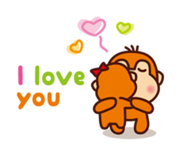 colon-chan5 _Always gently_English_ver sticker #13554326