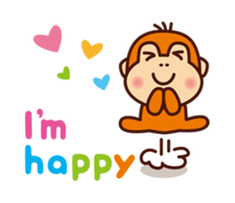 colon-chan5 _Always gently_English_ver sticker #13554327