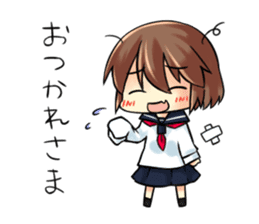 Schoolgirl Stickers sticker #13554588