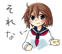 Schoolgirl Stickers sticker #13554595