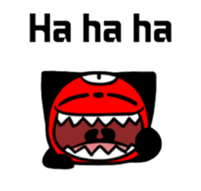 Three eyes of the cat Auriand sticker #13554763