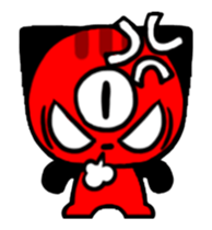 Three eyes of the cat Auriand sticker #13554768