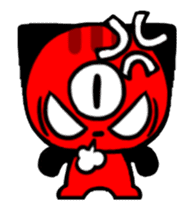 Three eyes of the cat Auriand sticker #13554768