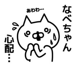 A sticker for Nabechan. sticker #13555205