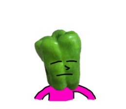 Mr.Green pepper! sticker #13555828