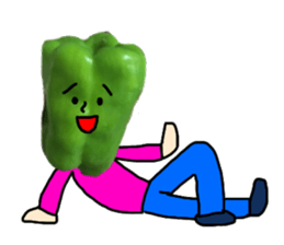 Mr.Green pepper! sticker #13555839