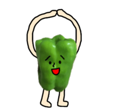 Mr.Green pepper! sticker #13555856
