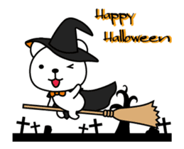 Bear&hamster4 Halloween animation sticker #13556113