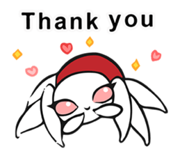 Red little spider sticker #13556134