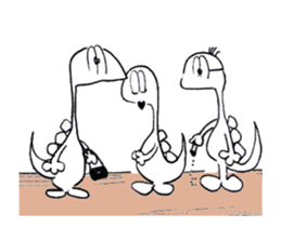 Animated Stickers of Nessy's family 2 sticker #13556257