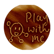 Ball Ball on the sand sticker #13556457