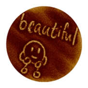 Ball Ball on the sand sticker #13556458