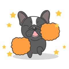 Raven the French Bulldog Animated 2