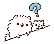 Pomeranian Mochi Animated Stickers sticker #13556600