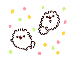 Pomeranian Mochi Animated Stickers sticker #13556607