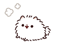 Pomeranian Mochi Animated Stickers sticker #13556608