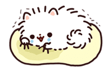 Pomeranian Mochi Animated Stickers sticker #13556611