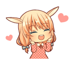 kemomimi girl animated sticker #13556694