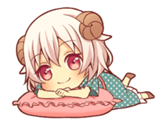 kemomimi girl animated sticker #13556696