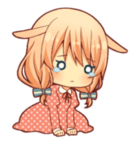 kemomimi girl animated sticker #13556698