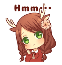 kemomimi girl animated sticker #13556705