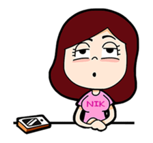 Nik animate English 2 sticker #13556901