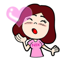 Nik animate English 3 sticker #13557022