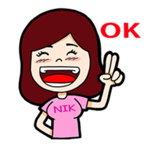 Nik animate English 3 sticker #13557027