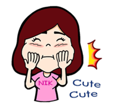 Nik animate English 3 sticker #13557029