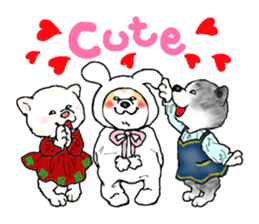 I love the Akita dog sticker #13557183